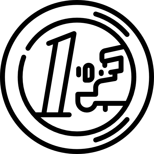 eurozona euro icono gratis