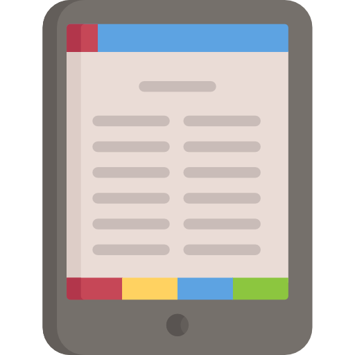 전자 책 무료 아이콘