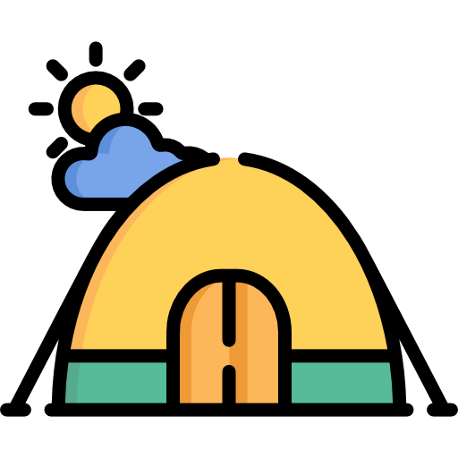 텐트 무료 아이콘