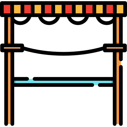 cuerda de equilibrista icono gratis