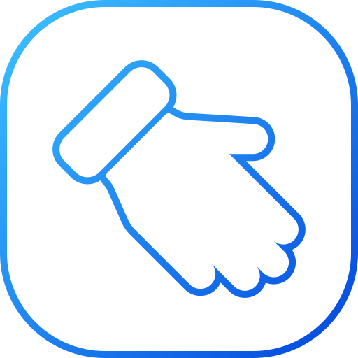 Palm of hand Generic gradient outline icon