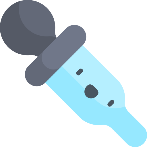 Pipette Kawaii Flat icon