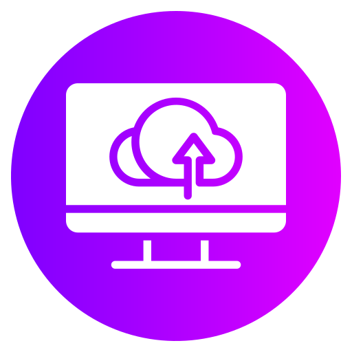 computación en la nube icono gratis
