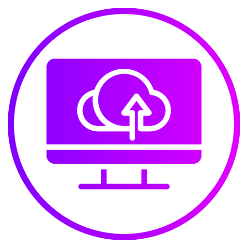 computación en la nube icono gratis