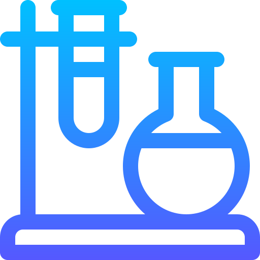 Chemistry Basic Gradient Lineal color icon