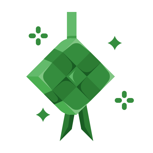 Ketupat icono gratis