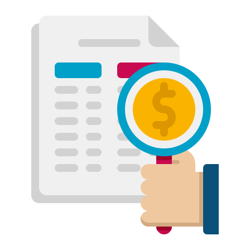 financier Icône gratuit