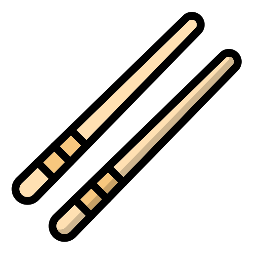 Chopsticks Generic color lineal-color icon