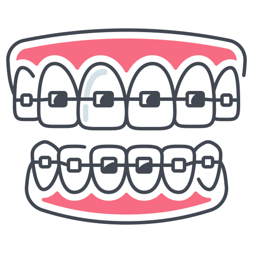 Braces - Free healthcare and medical icons