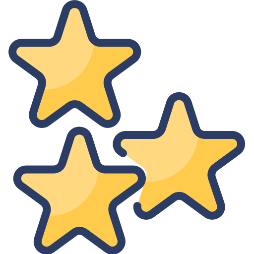 Stars Generic color lineal-color icon