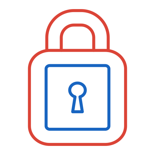 Lock Generic color outline icon