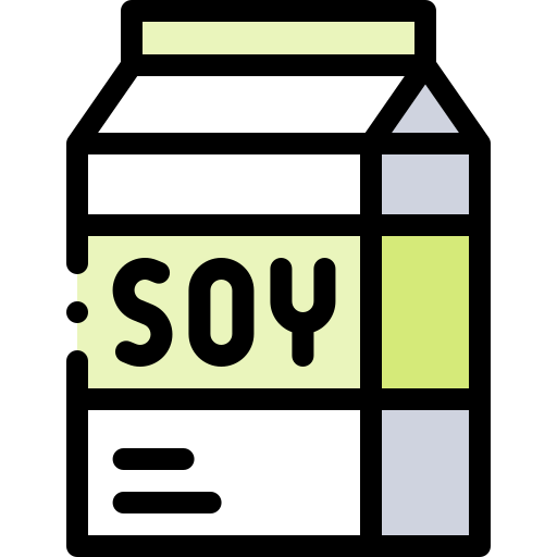 leche de soja icono gratis