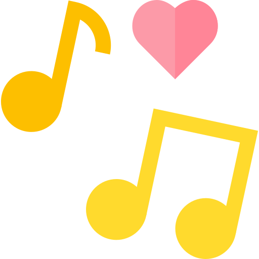 música romântica grátis ícone