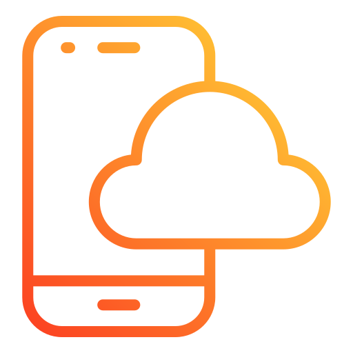 almacenamiento en la nube icono gratis