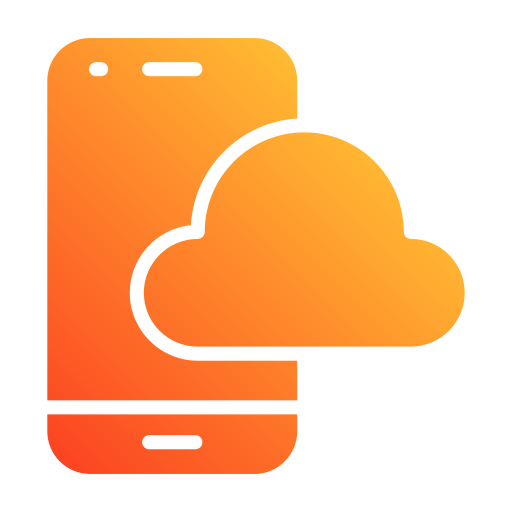 almacenamiento en la nube icono gratis