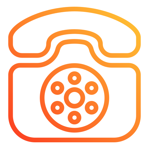 Telephone Generic gradient outline icon