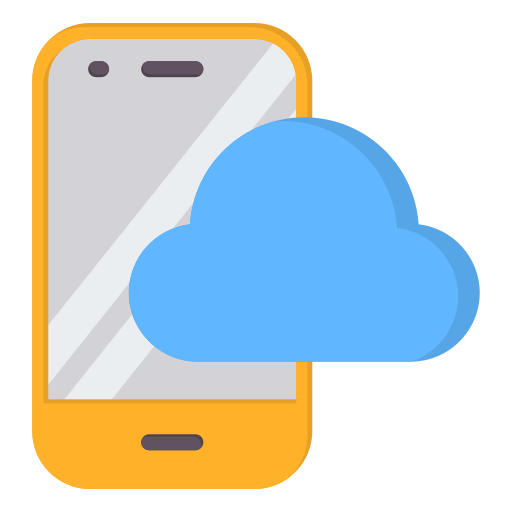 almacenamiento en la nube icono gratis