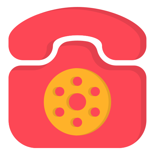 Telephone Generic color fill icon