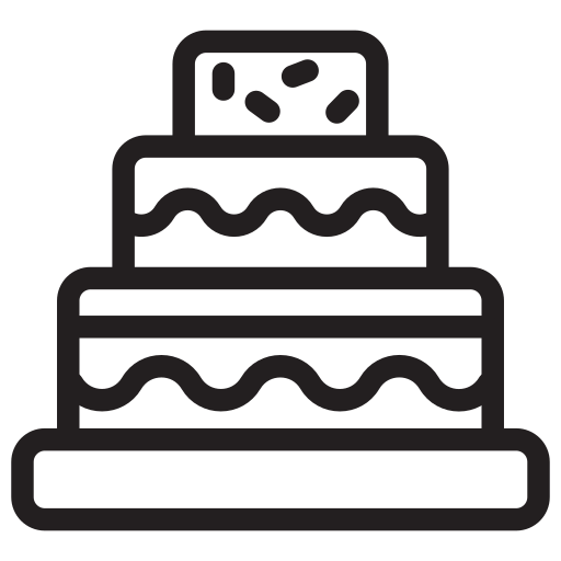 Cake Generic outline icon