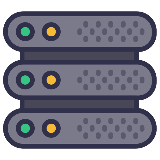 Database Generic Color Lineal-color Icon