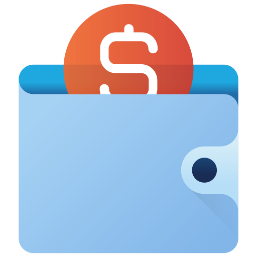 Символ доллара в черном овале бесплатно иконка