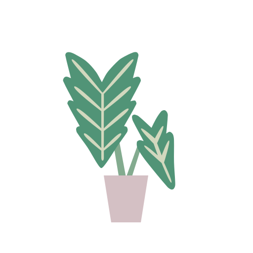 alocasia icono gratis