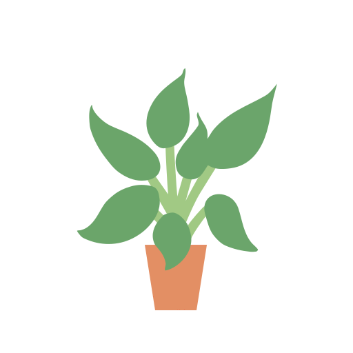 planta en maceta icono gratis