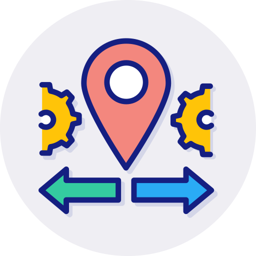 localización icono gratis