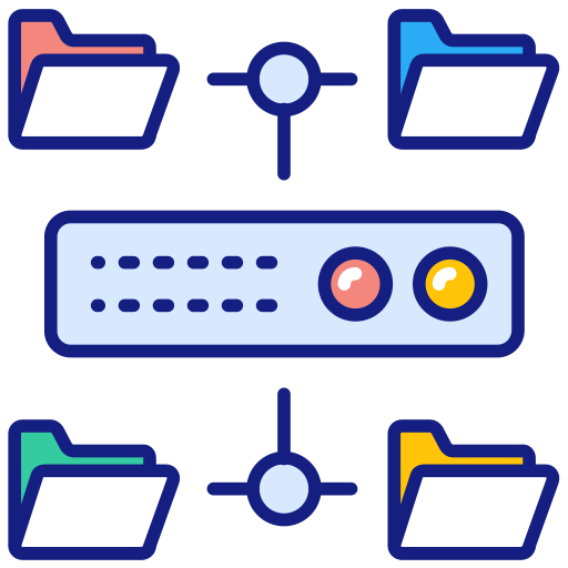 Connection Generic color lineal-color icon