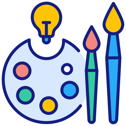 Paint free icon