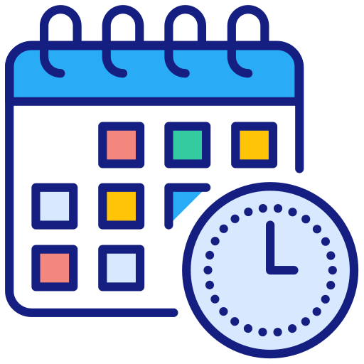 Clock Generic color lineal-color icon