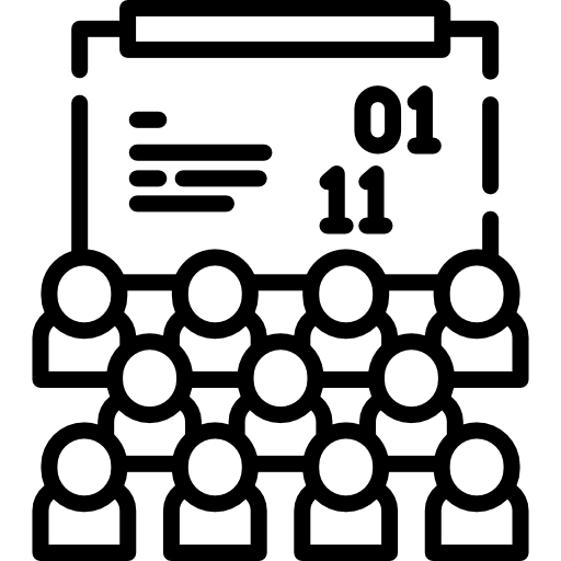 conferencia icono gratis