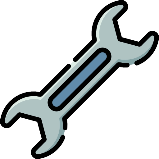 llave inglesa icono gratis