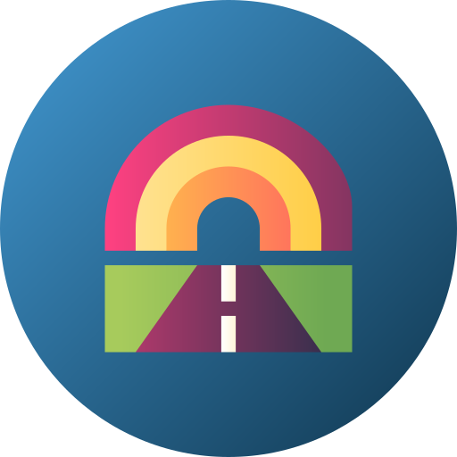 arco iris icono gratis