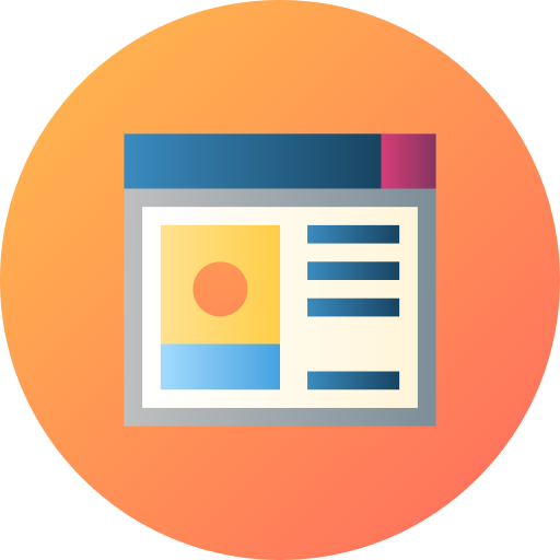 User profile Flat Circular Gradient icon