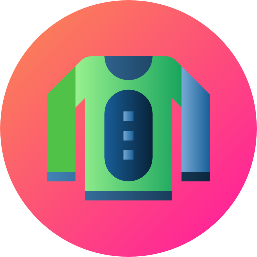 Smart Clothing Flat Circular Gradient Icon