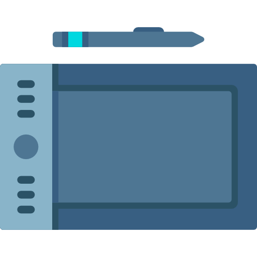 Pen tablet Special Flat icon