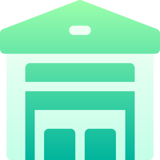 Warehouse Basic Gradient Gradient icon