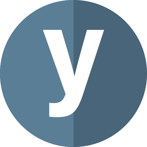 Letter y Generic color fill icon