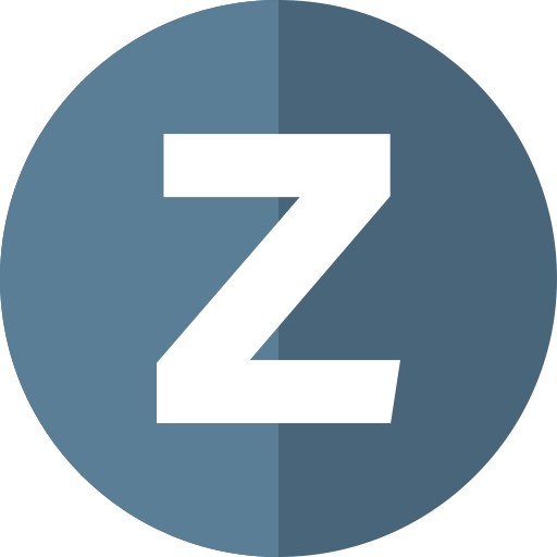 Letter z Generic color fill icon