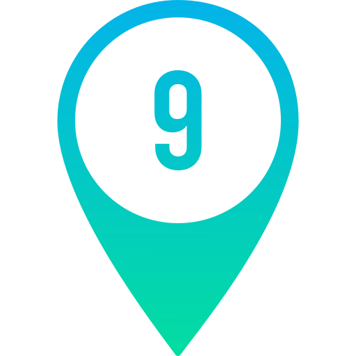 numéro 9 Icône gratuit numéro 9 Icône gratuit