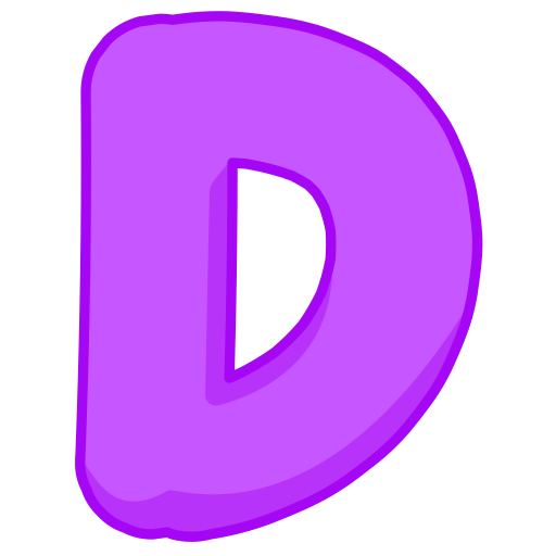 Letter D Generic Color Lineal-color Icon