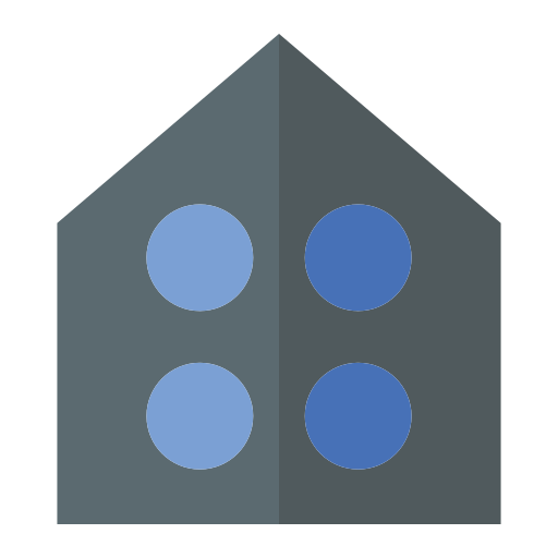 Home Button Generic color fill icon