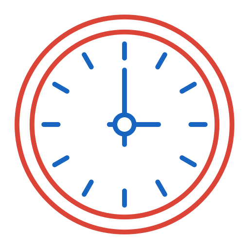 Wall clock - free icon