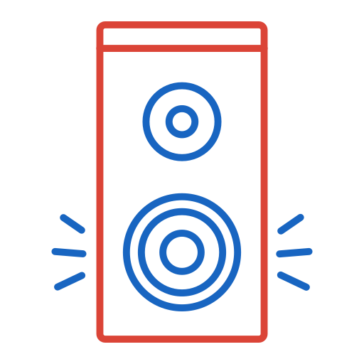 Speaker box free icon