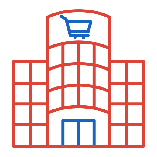 Shopping mall free icon