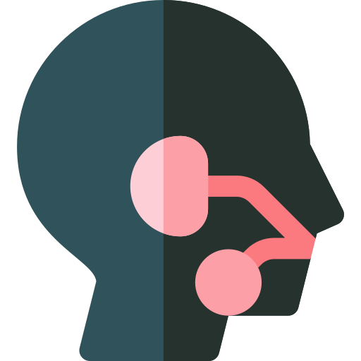 glándulas salivales icono gratis