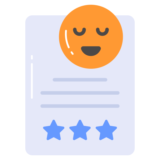 customer review icono gratis