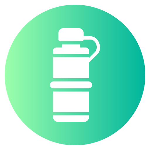 Water flask Generic gradient fill icon