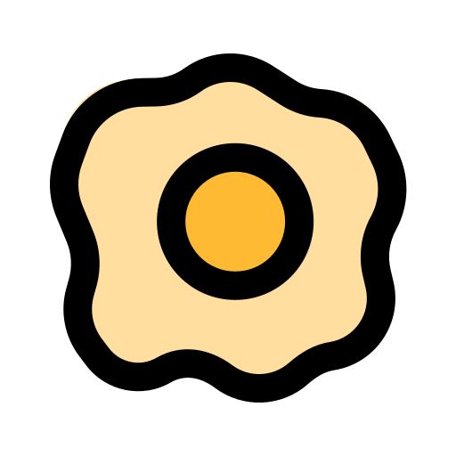 Fried egg free icon Fried egg free icon